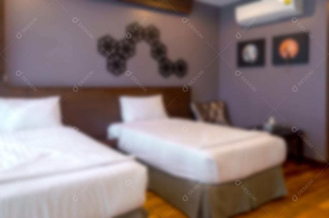 Quarto de fundo desfocado