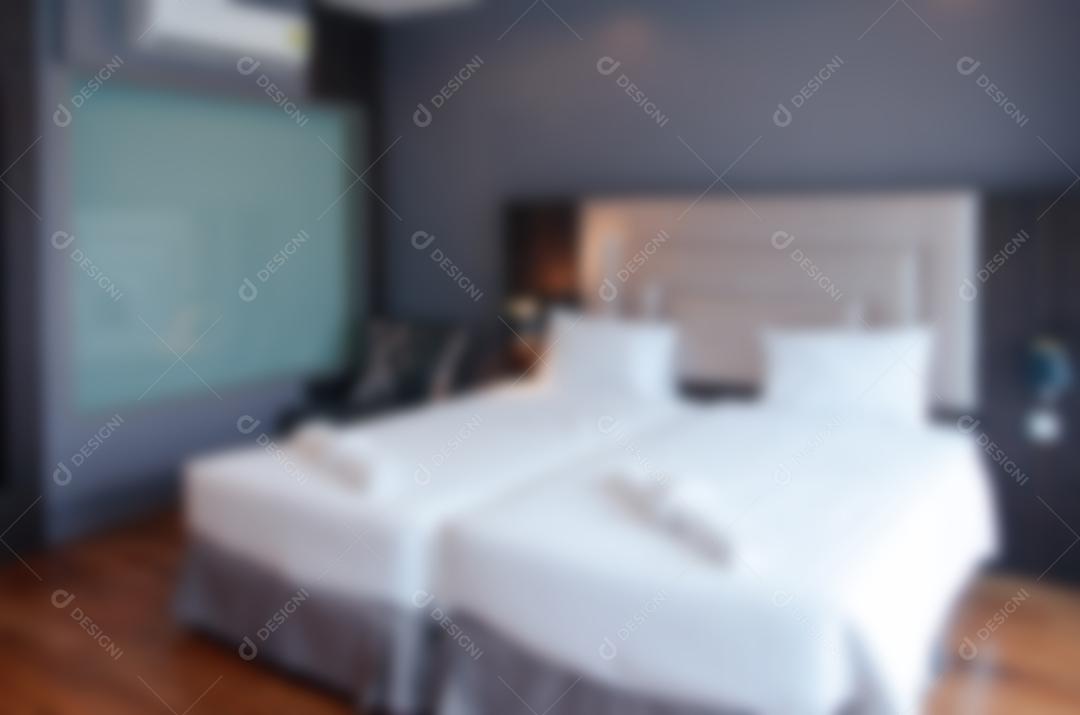 Quarto de fundo desfocado