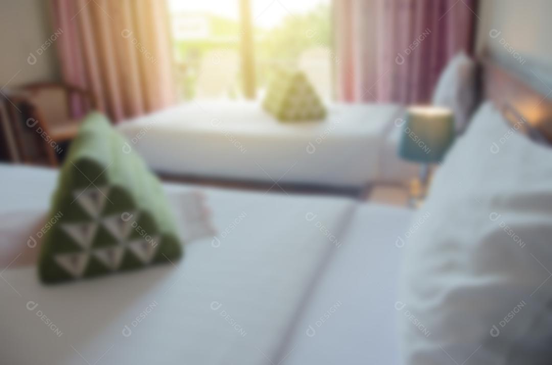 Quarto de fundo desfocado