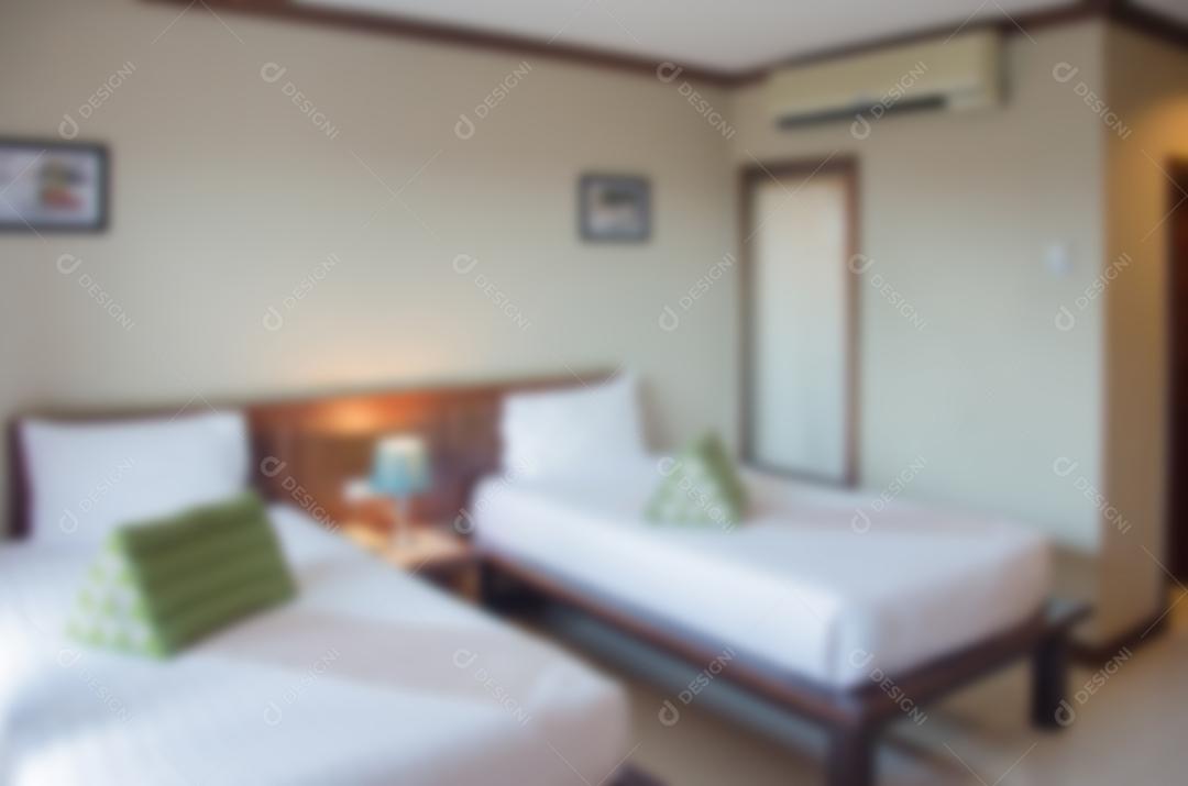 Quarto de fundo desfocado