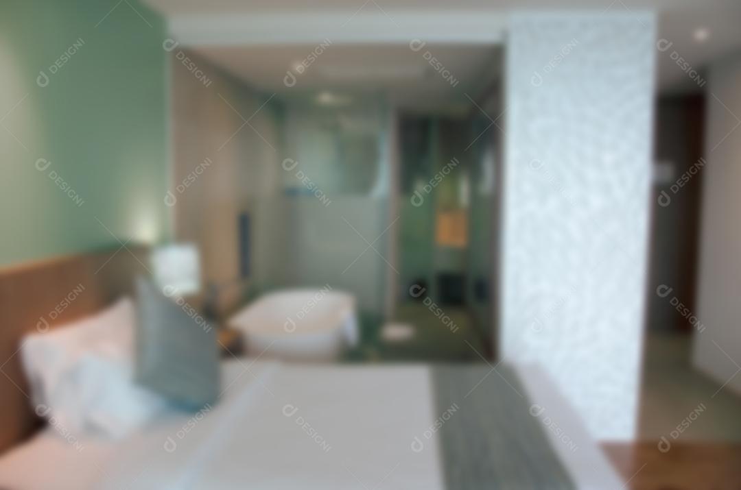 Quarto de fundo desfocado