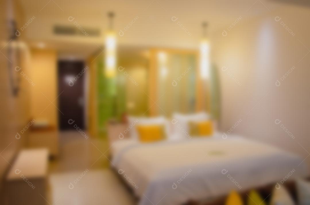 Quarto de fundo desfocado