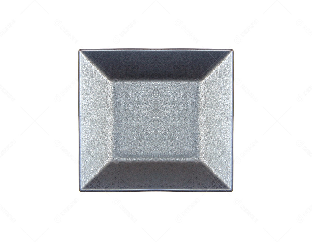 Placa isolada no fundo branco com traçado de recorte