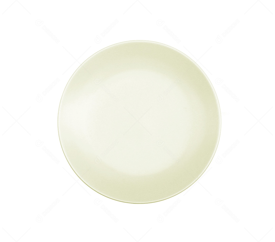 Placa isolada no fundo branco com traçado de recorte