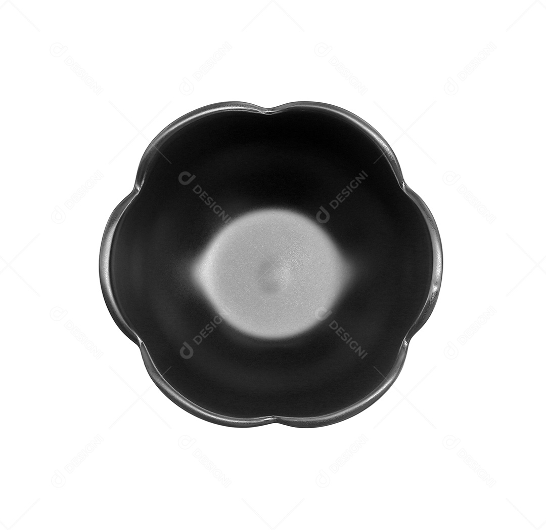 Placa isolada no fundo branco com traçado de recorte