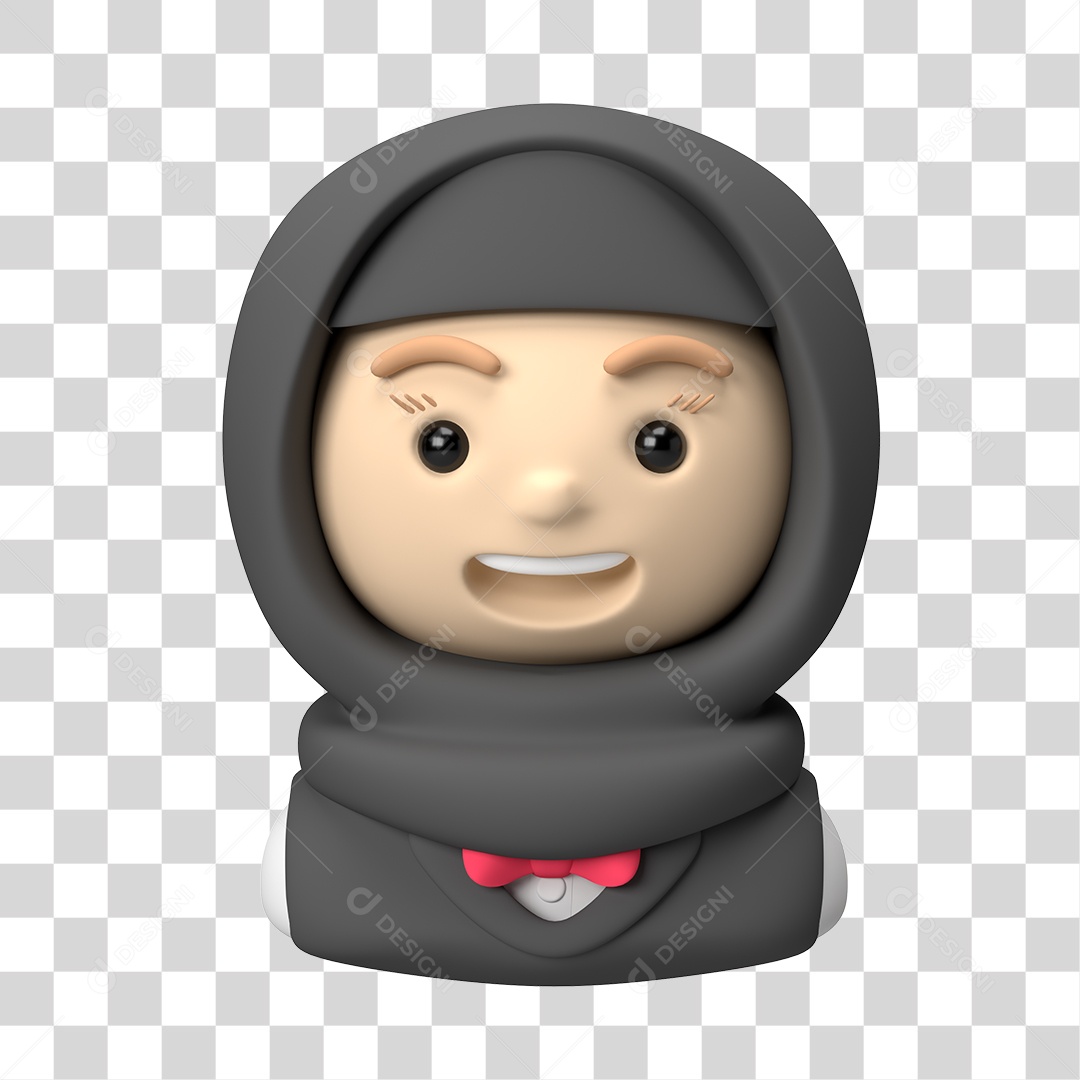 Personagem Masculino 3D PNG Transparente
