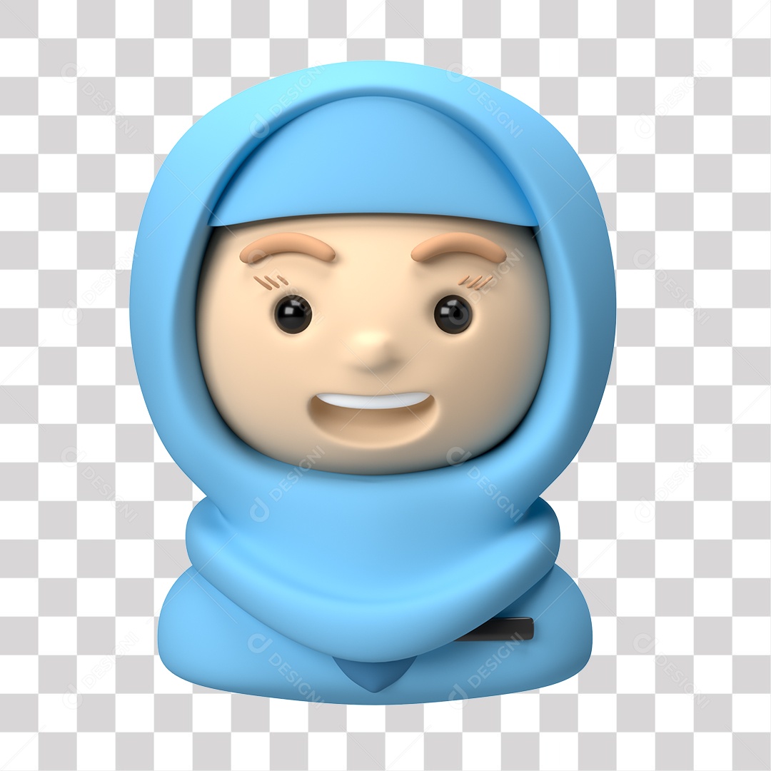 Personagem Masculino 3D PNG Transparente