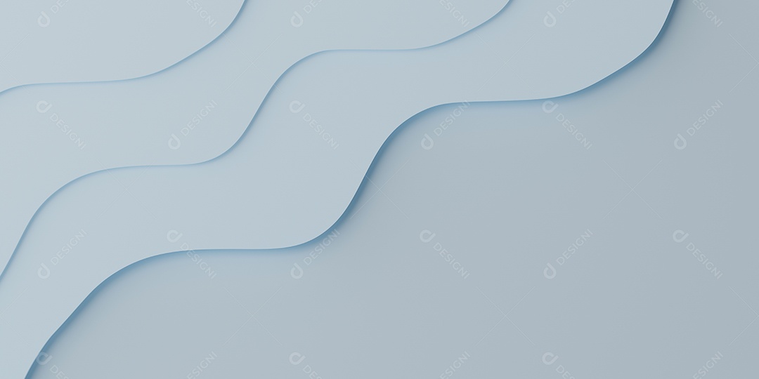 Renderização 3D Fundo abstrato branco