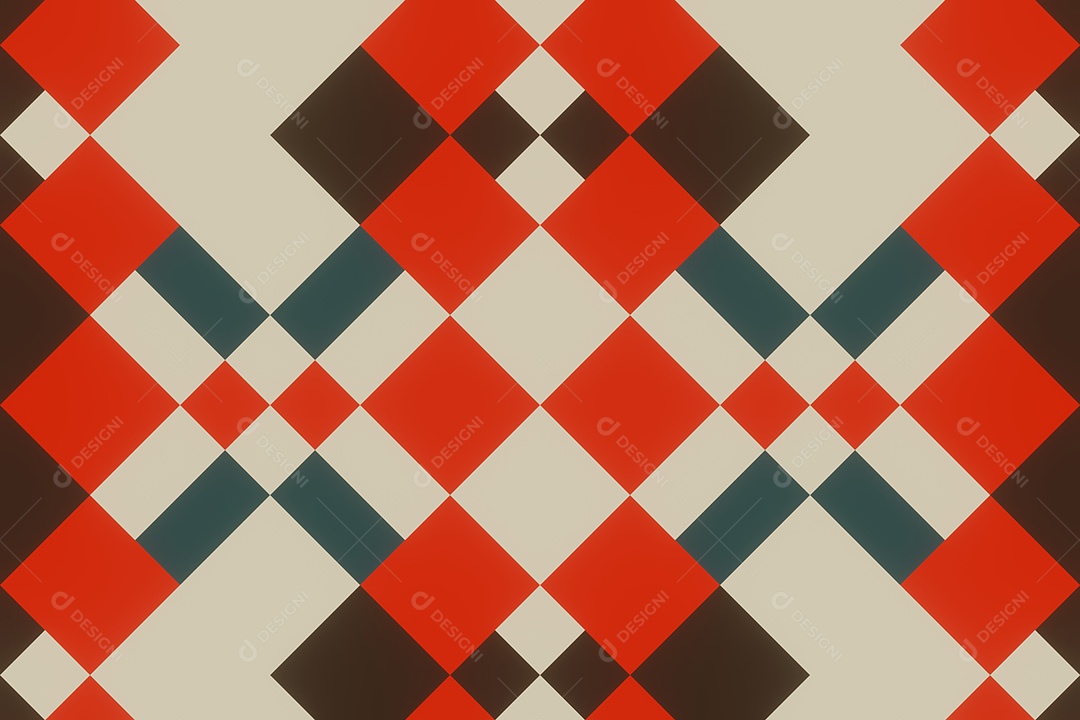 Background de formas quadriculadas Imagem JPG