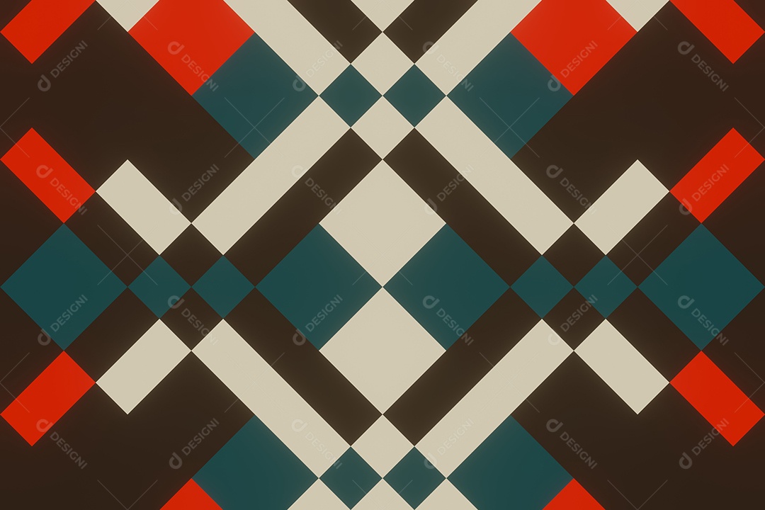 Background de formas quadriculadas Imagem JPG