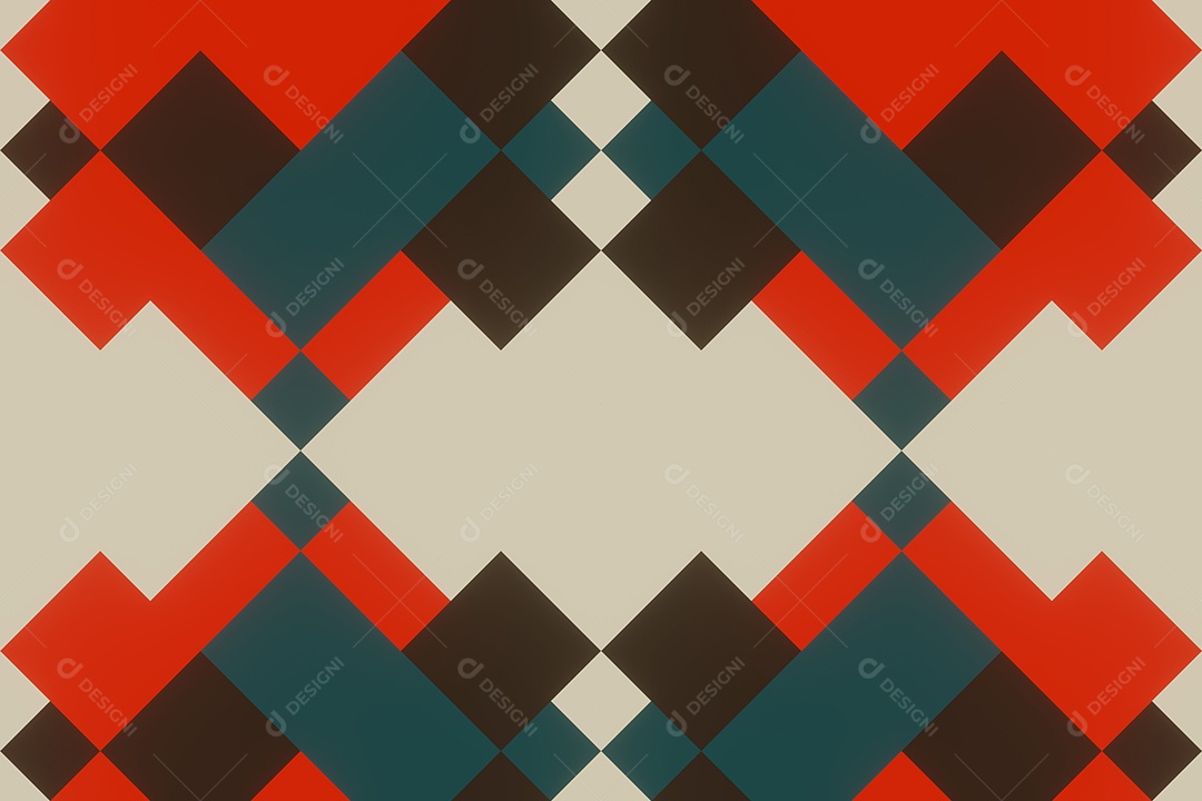 Background de formas quadriculadas Imagem JPG