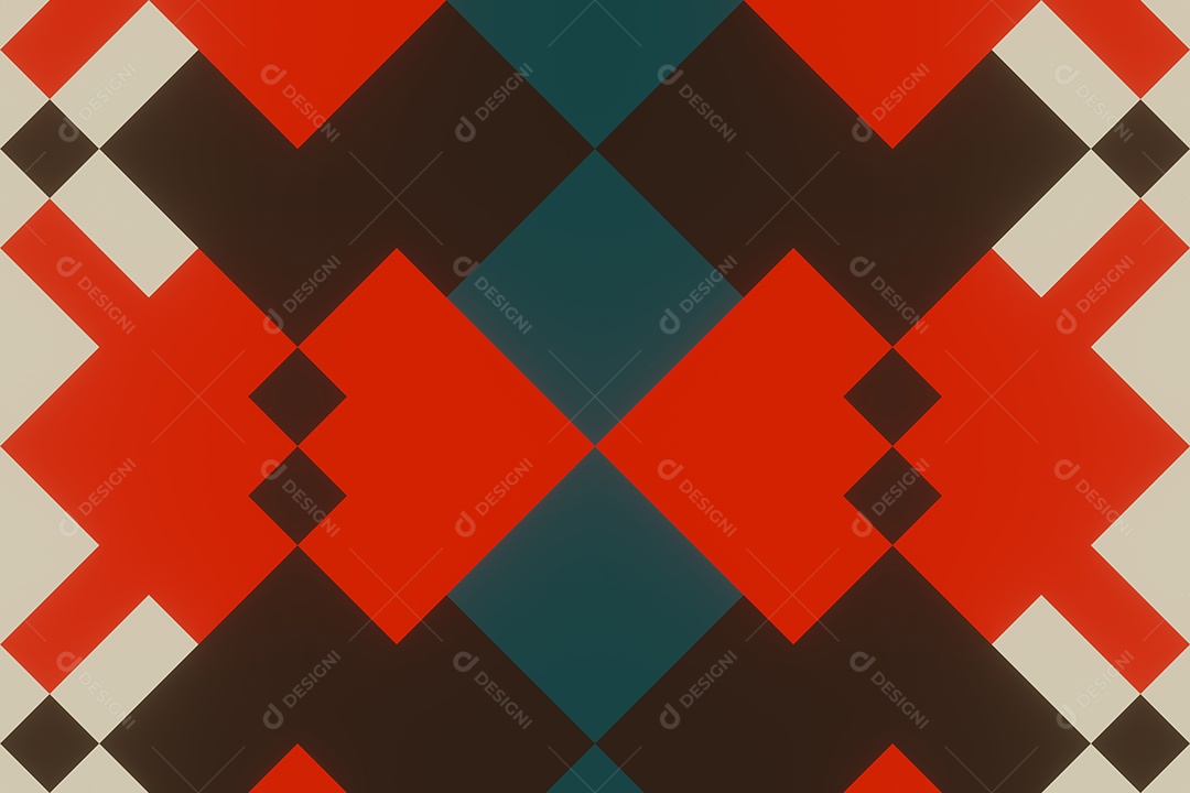 Background de formas quadriculadas Imagem JPG