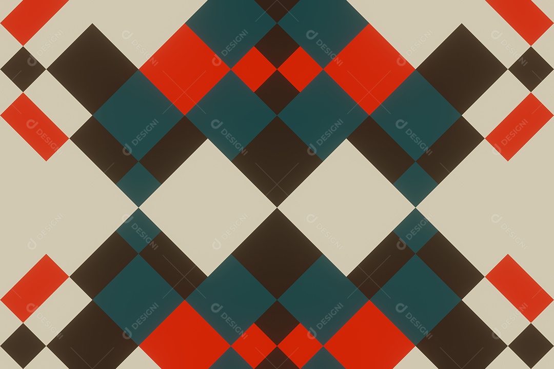 Background de formas quadriculadas Imagem JPG