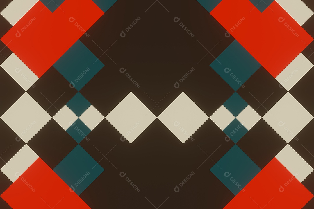 Background de formas quadriculadas Imagem JPG