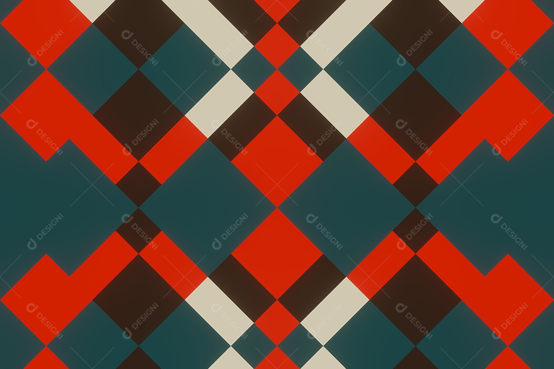 Background de formas quadriculadas Imagem JPG