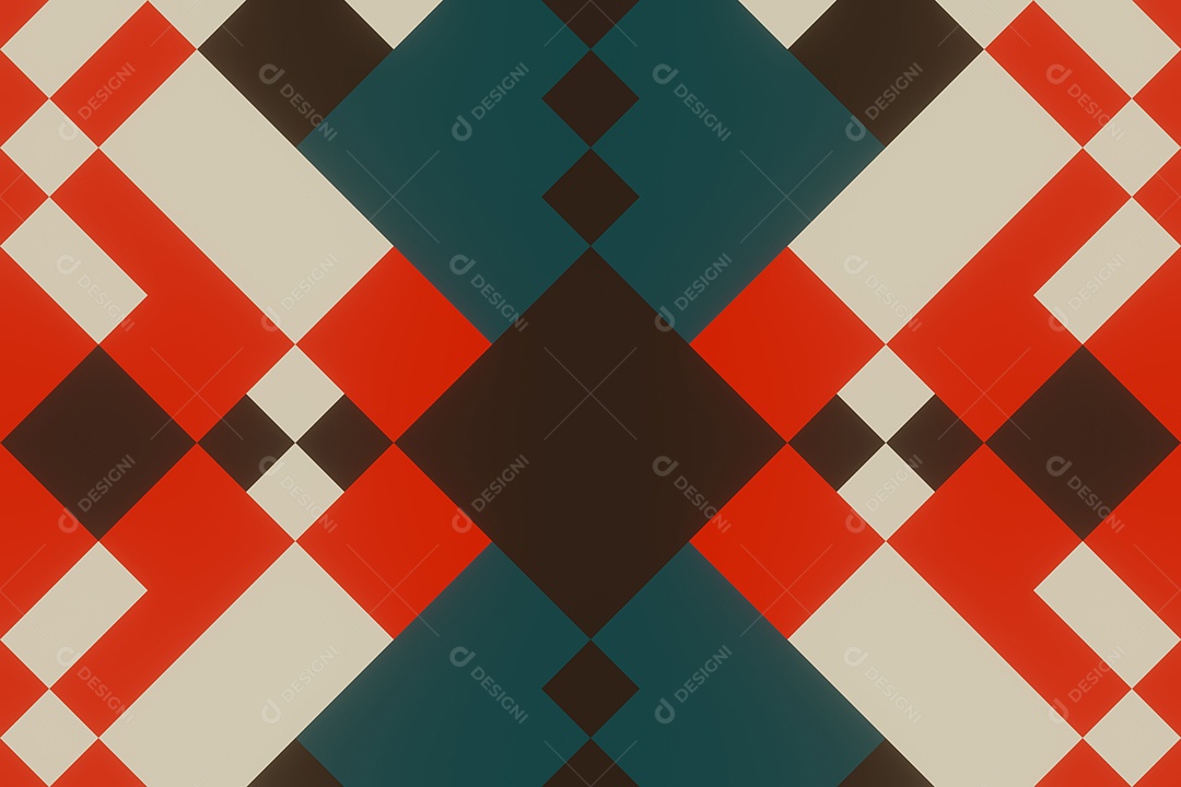 Background de formas quadriculadas Imagem JPG