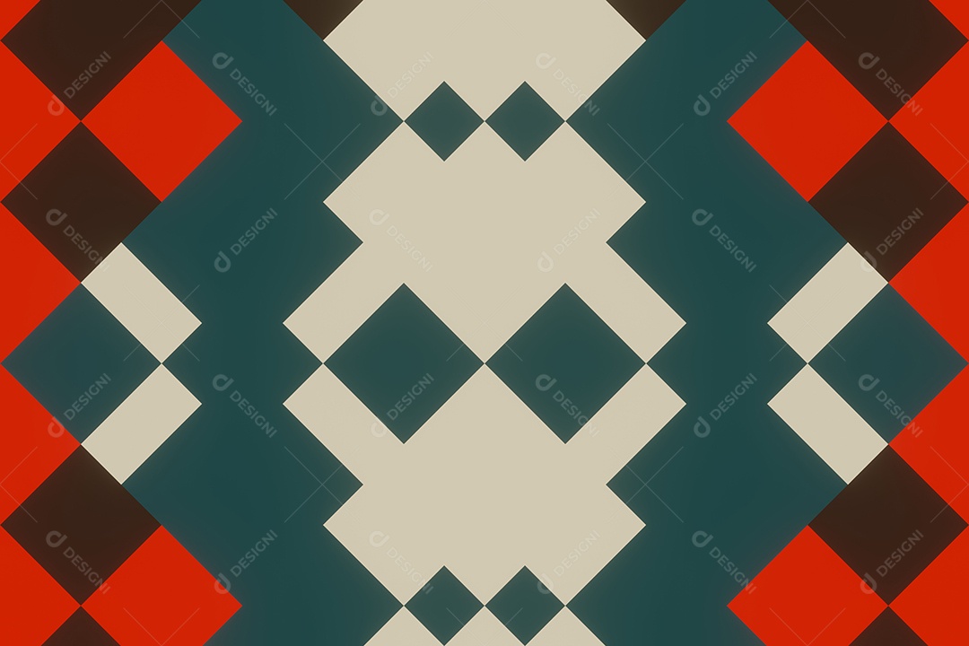 Background de formas quadriculadas Imagem JPG