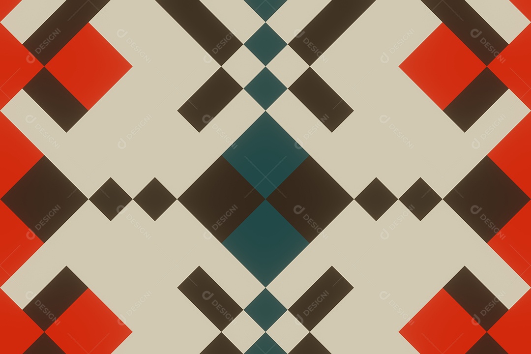 Background de formas quadriculadas Imagem JPG