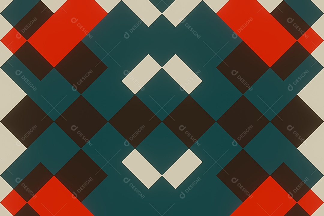 Background de formas quadriculadas Imagem JPG