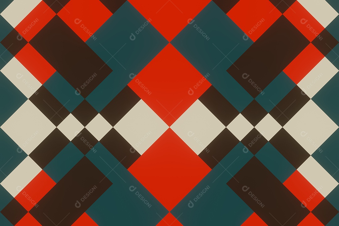 Background de formas quadriculadas Imagem JPG