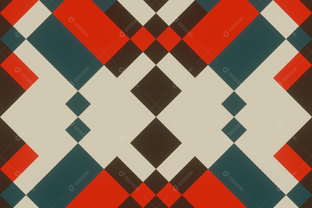 Background de formas quadriculadas Imagem JPG