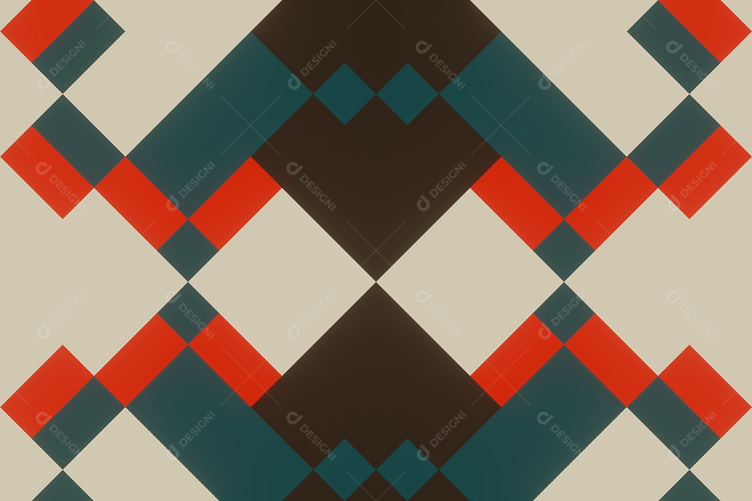 Background de formas quadriculadas Imagem JPG