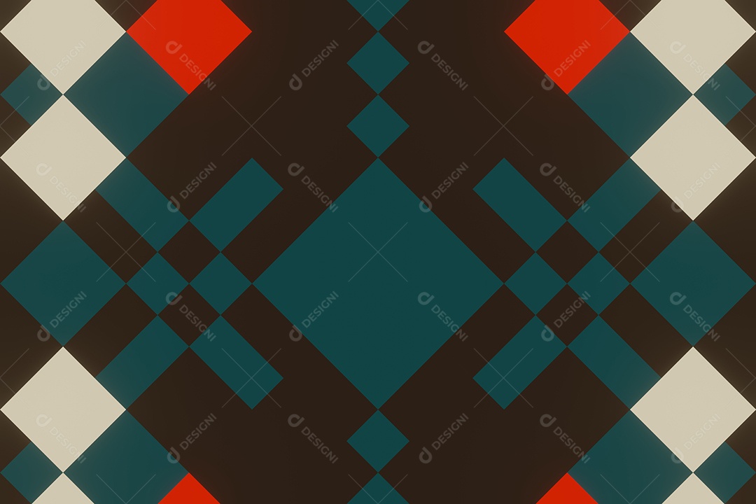 Background de formas quadriculadas Imagem JPG