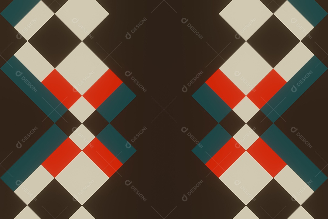 Background de formas quadriculadas Imagem JPG