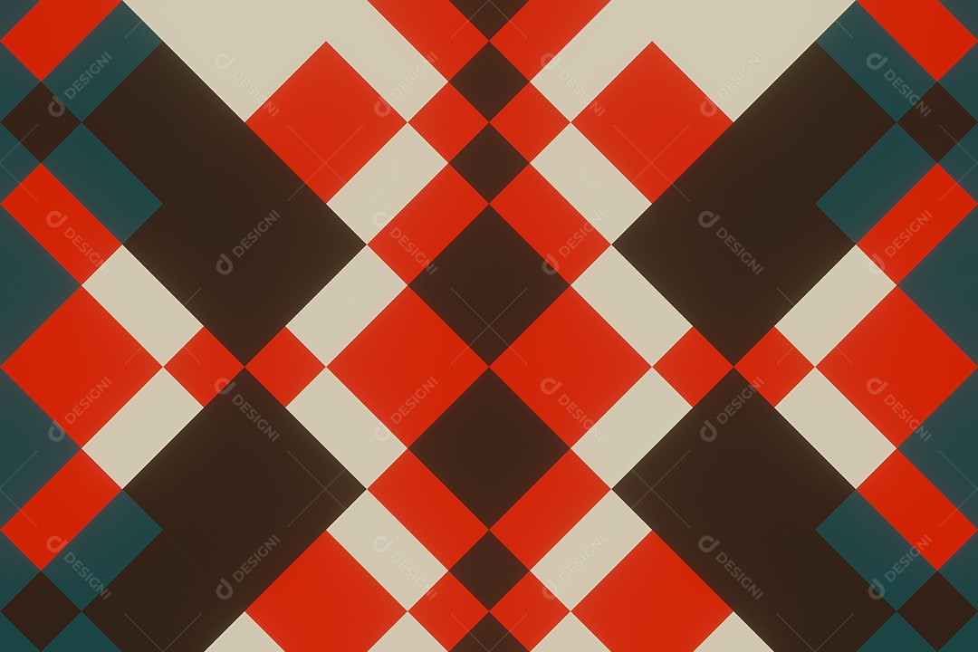 Background de formas quadriculadas Imagem JPG