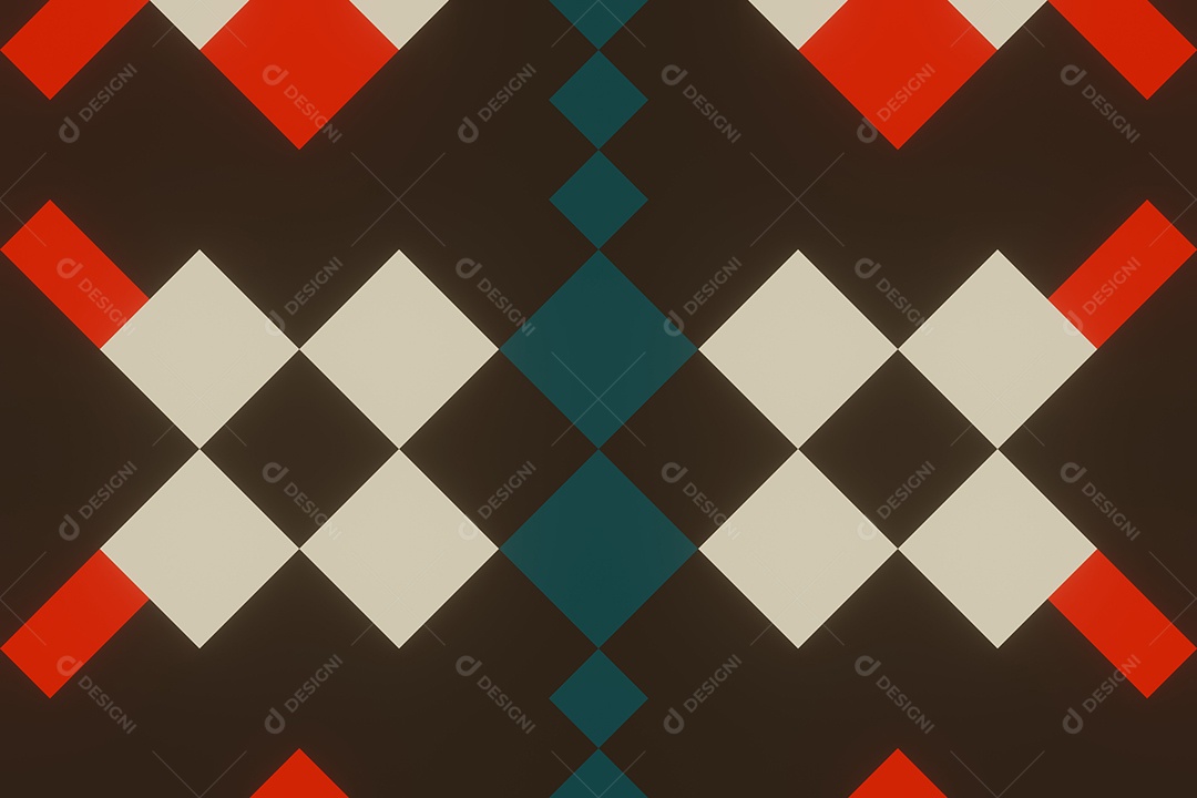 Background de formas quadriculadas Imagem JPG
