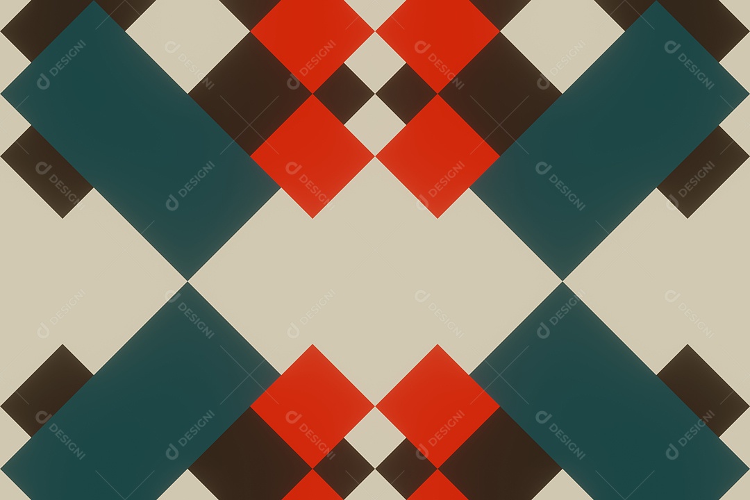 Background de formas quadriculadas Imagem JPG