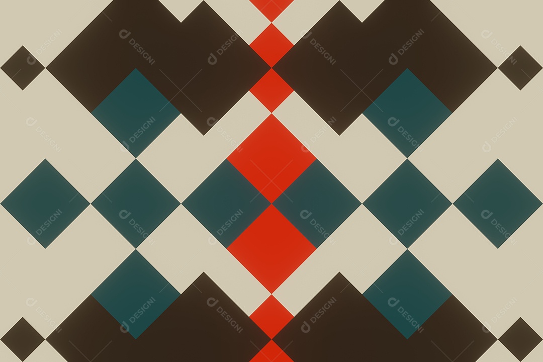 Background de formas quadriculadas Imagem JPG