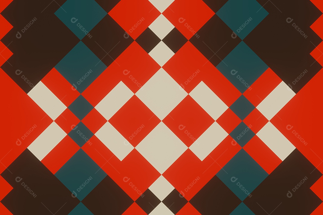 Background de formas quadriculadas Imagem JPG