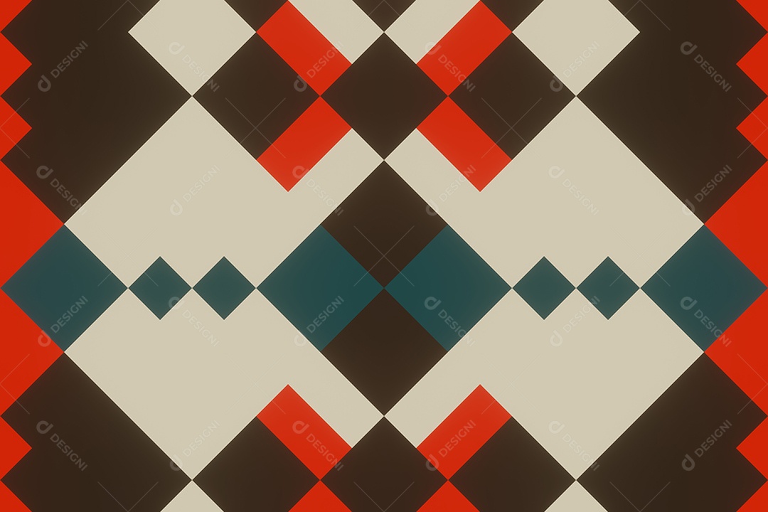 Background de formas quadriculadas Imagem JPG