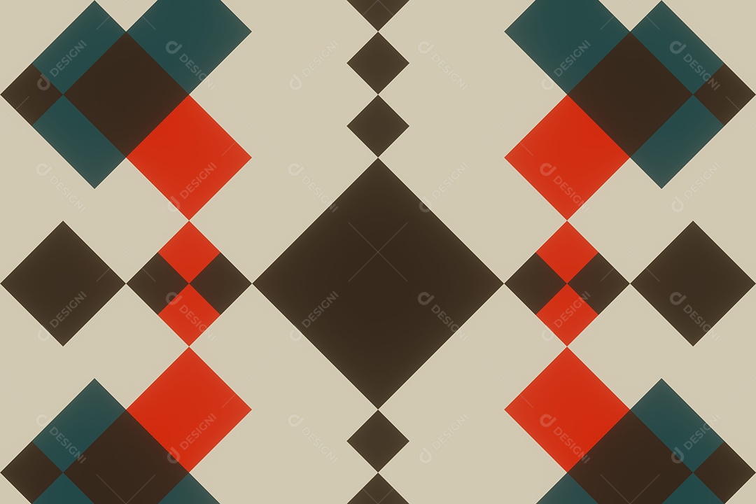 Background de formas quadriculadas Imagem JPG