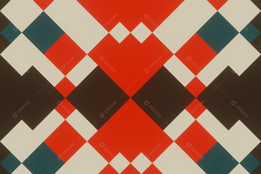 Background de formas quadriculadas Imagem JPG