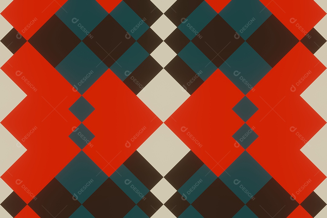 Background de formas quadriculadas Imagem JPG