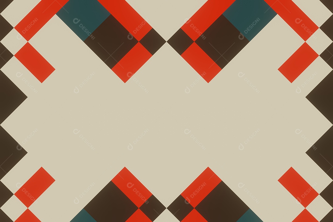 Background de formas quadriculadas Imagem JPG