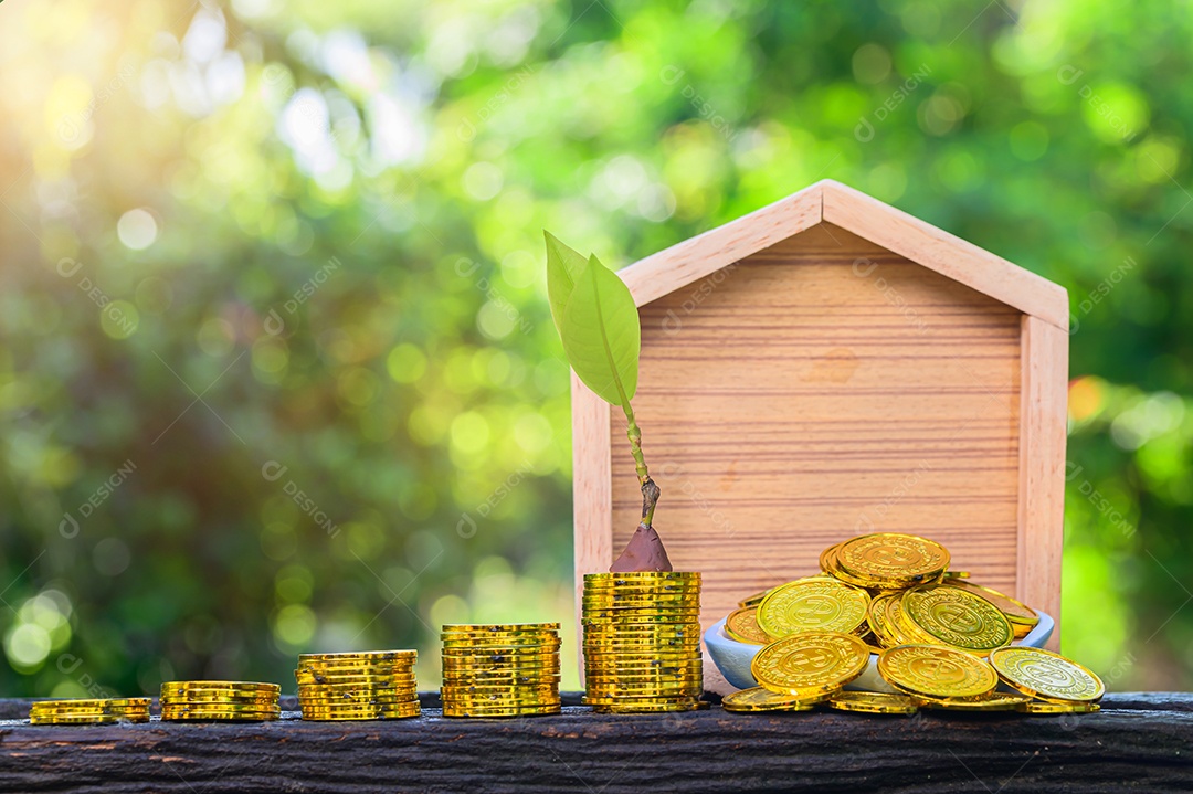 Conceito de economia de dinheiro e crescimento dos negócios