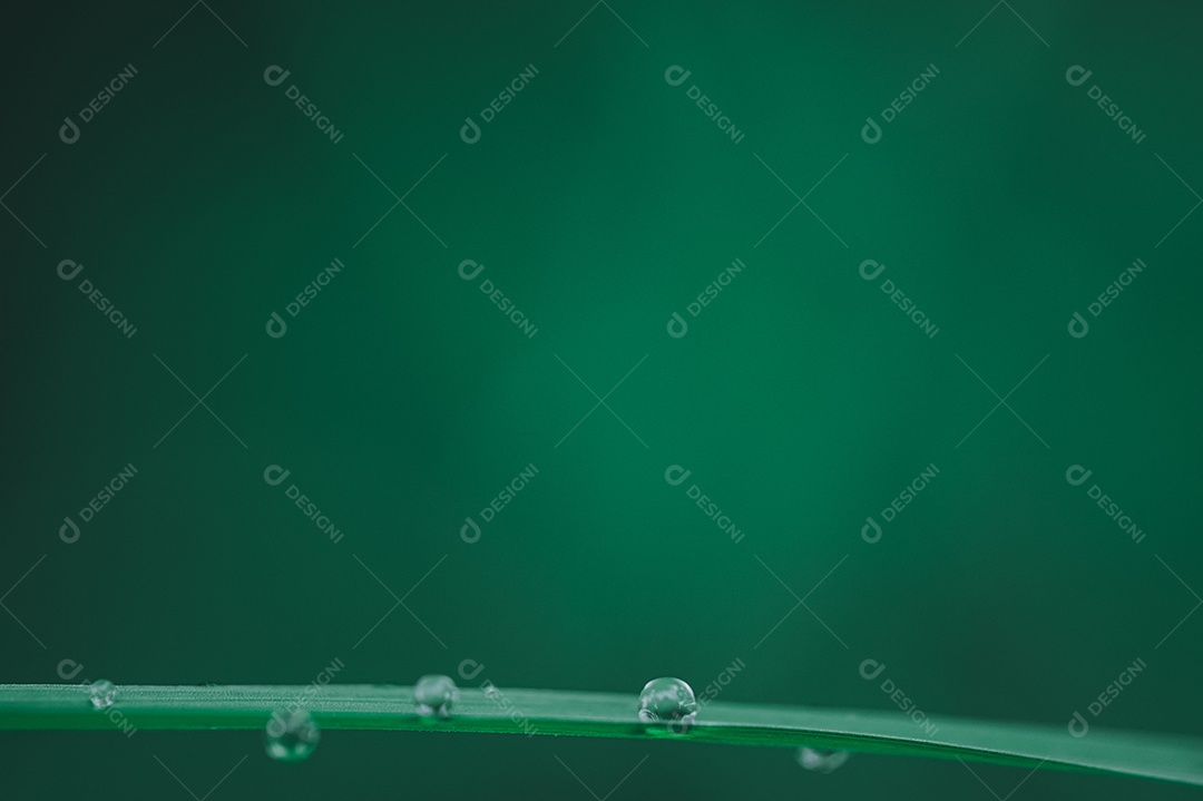 Fundo de conceito de gota de água de amor ambiental