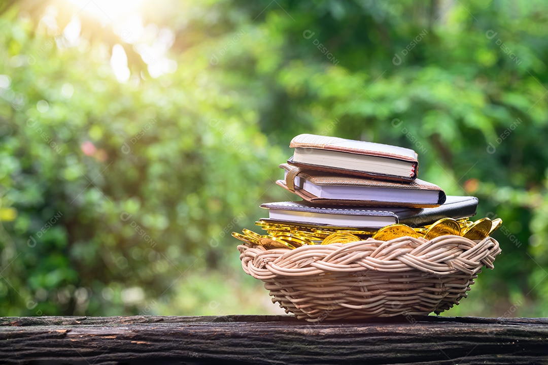 Conceito de economizar dinheiro para o futuro