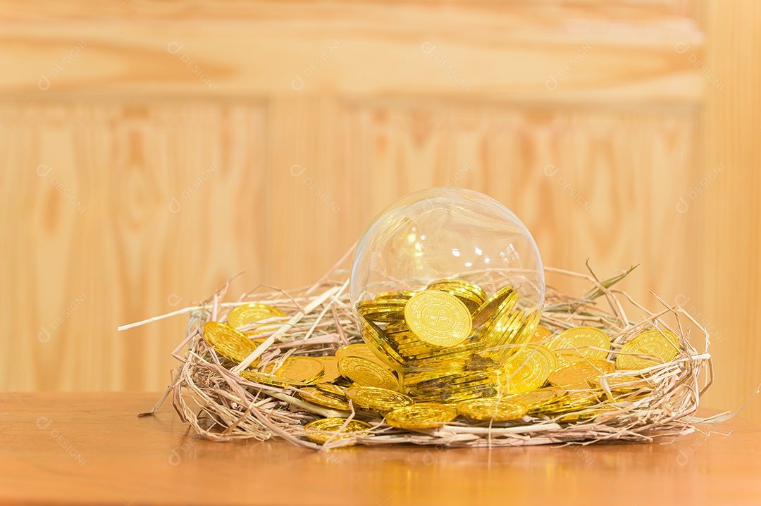 Conceito de economia de dinheiro e crescimento dos negócios