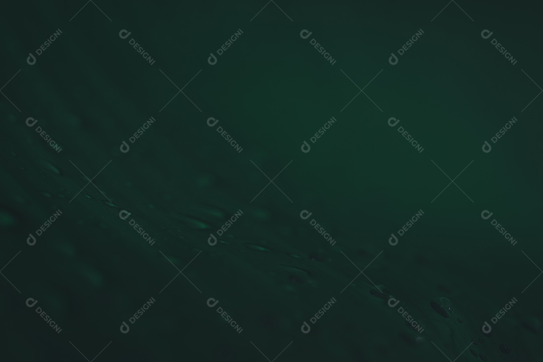 O conceito de amar o ambiente verde do mundo Gotas de água