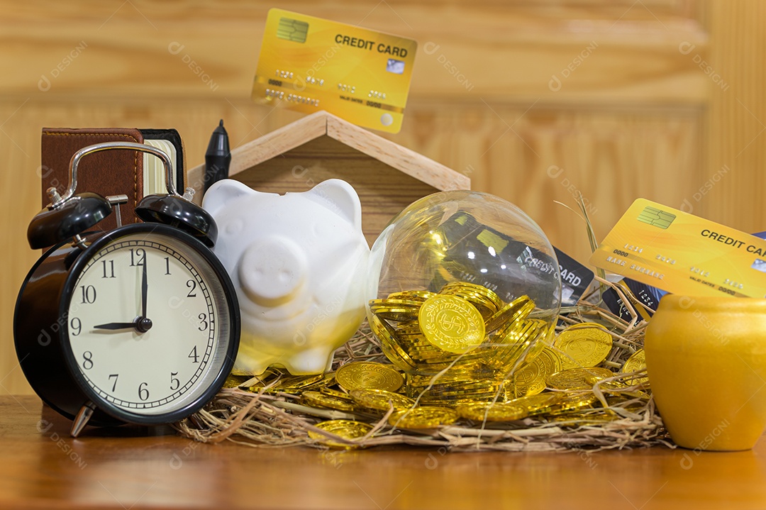 Conceito de economia de dinheiro e crescimento dos negócios