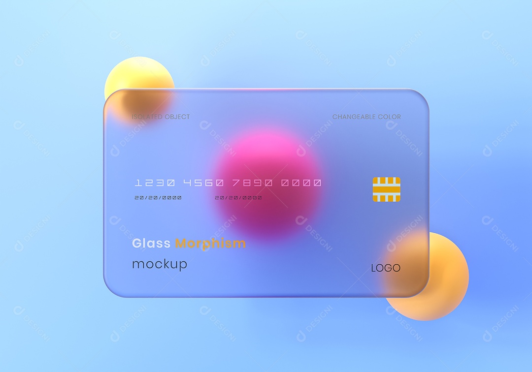 Textura de Vidro Mockup Tela Celular PSD