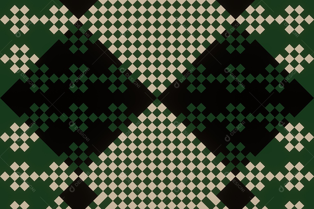 Background of square and abstract shapes