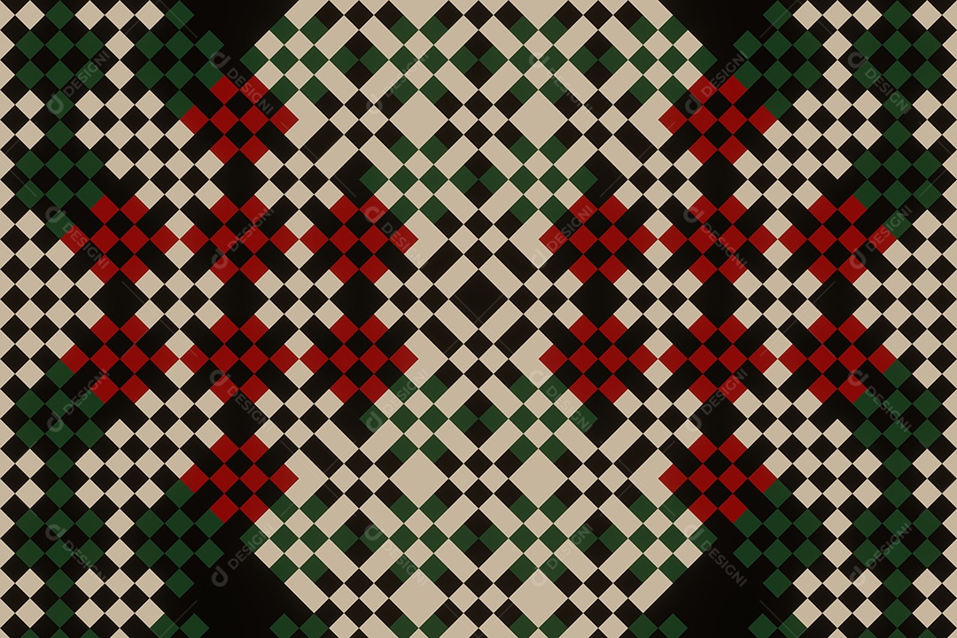 Background de formas quadriculadas Imagem JPG