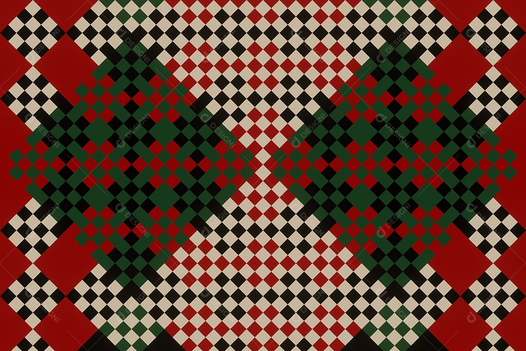 Background de formas quadriculadas Imagem JPG