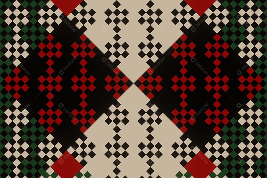 Background de formas quadriculadas Imagem JPG