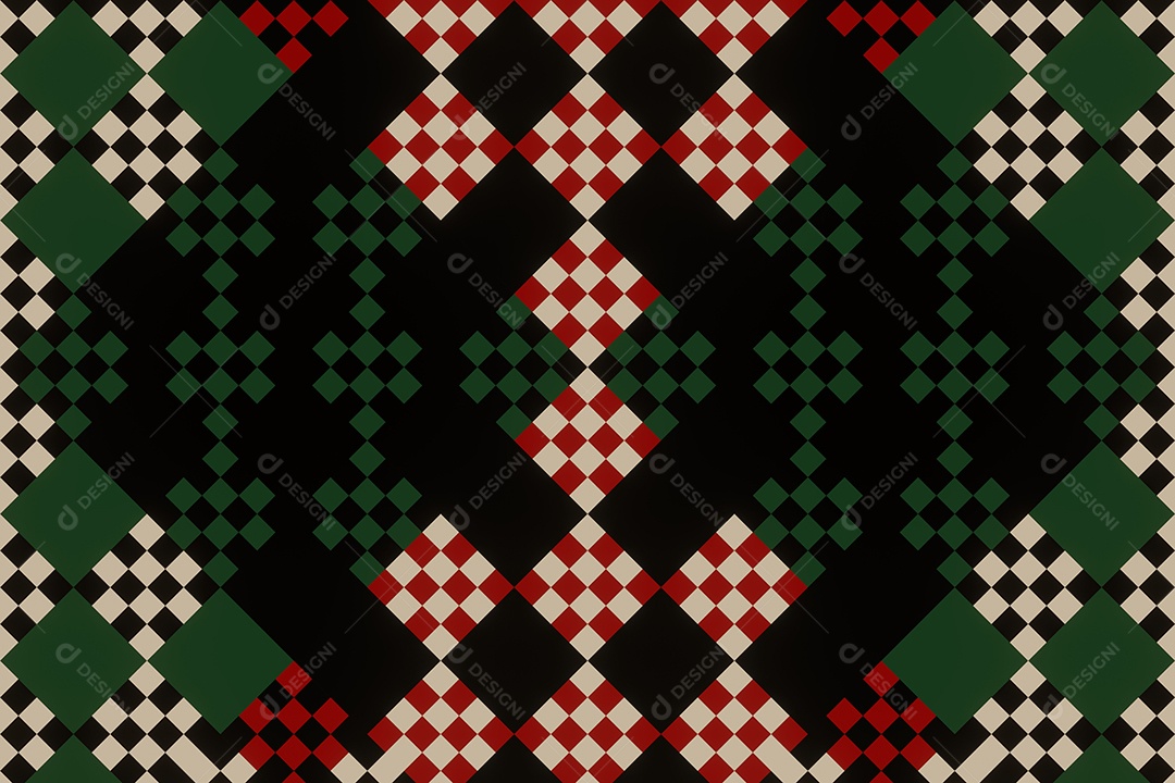 Background de formas quadriculadas Imagem JPG